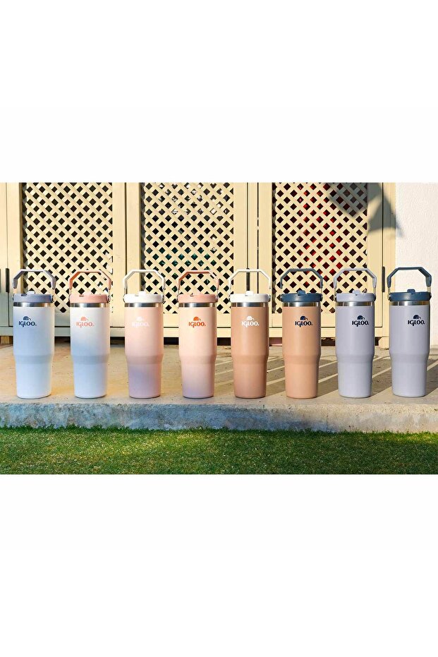 Powder Termos 900ml Matara Beyaz-pembe - 4