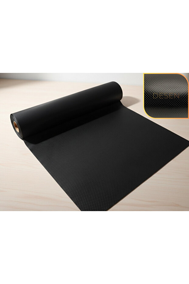 48 cm X 1 Meter Black Embossed Dot Patterned Drawer Anti-Slip Carpet, Drawer Carpet