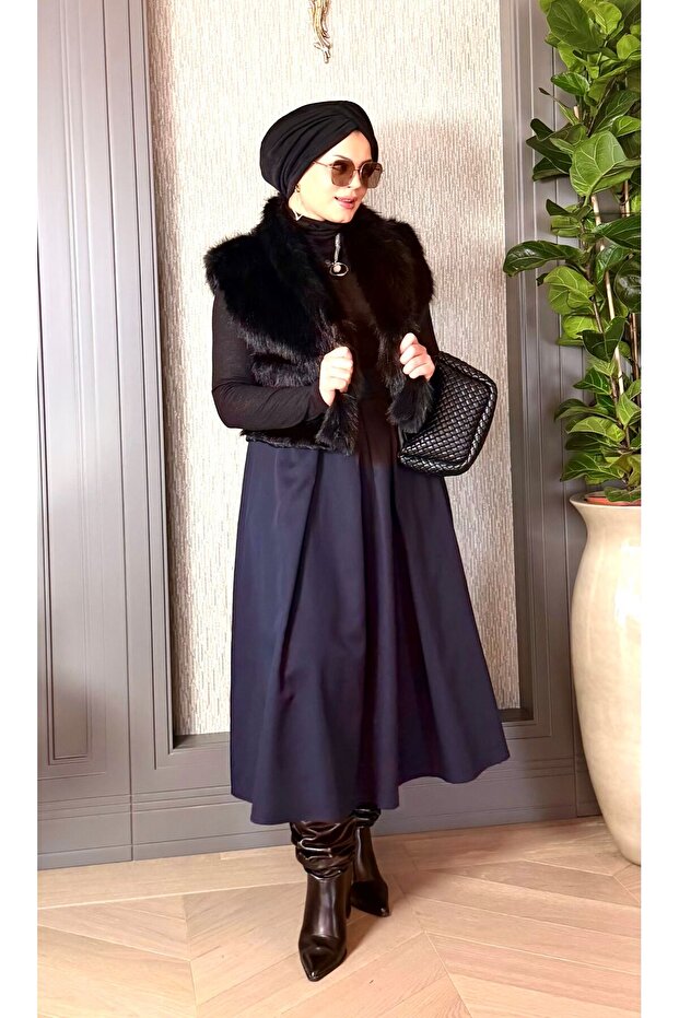 SUNİ KÜRK YELEK - 1