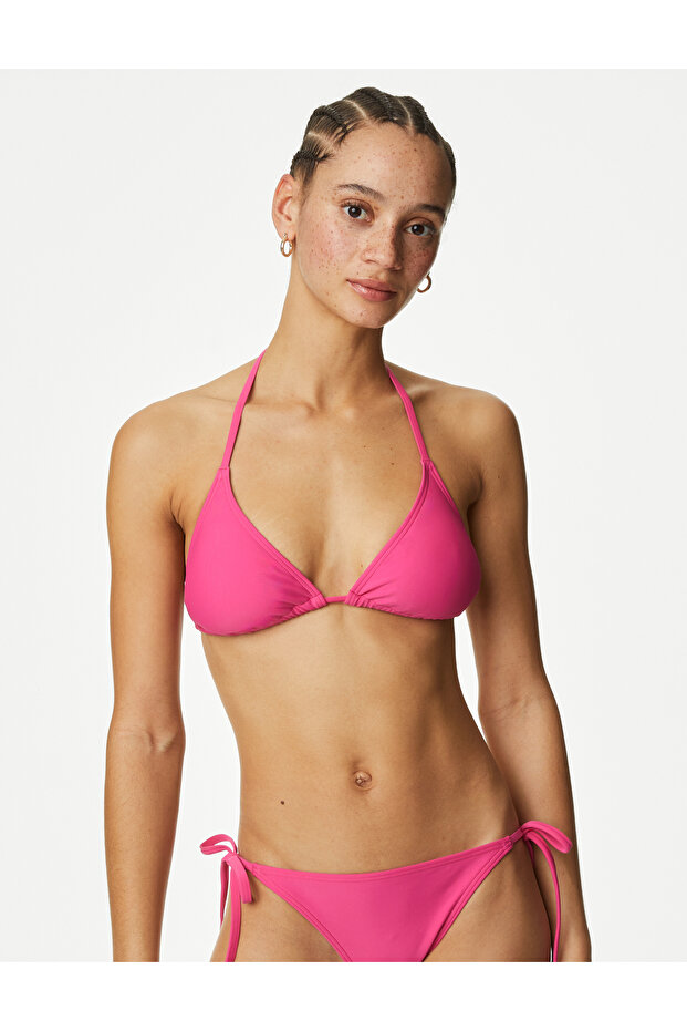 Regular Fit Üçgen Bikini Üstü - 3