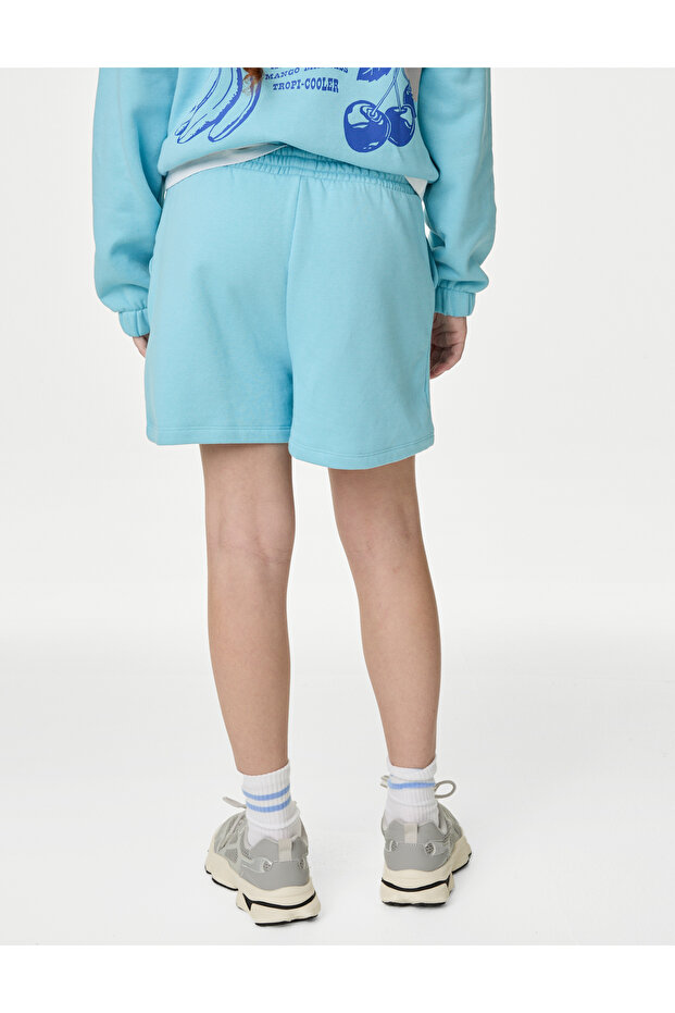 Pamuklu Örme Şort (6-16 Yaş) - 5