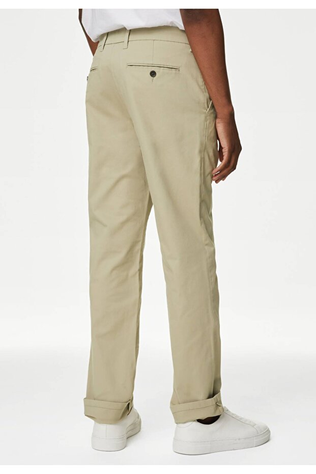 Regular Fit Chino Pantolon - 5