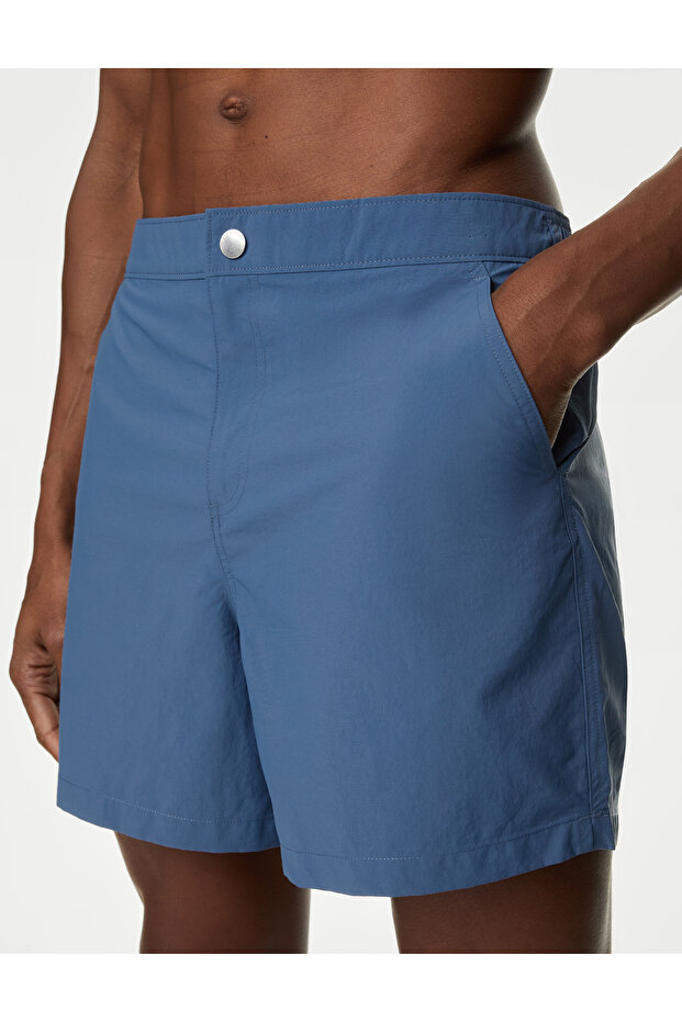 Regular Fit Quick Dry Deniz Şortu - 3