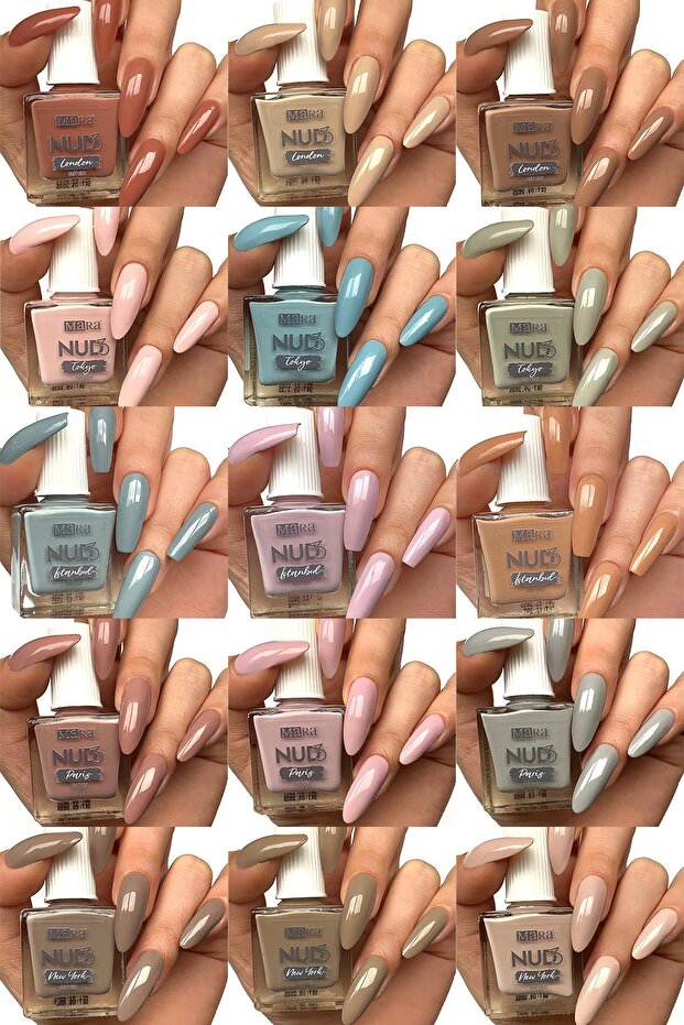 Nude Oje Seti 15 adet - 1