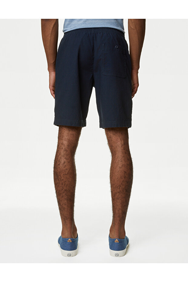 Regular Fit 3/4 Leg Şort - 4