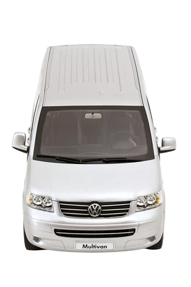 1:18 2003 Volkswagen T5 Multivan Silver Model Araba - 4