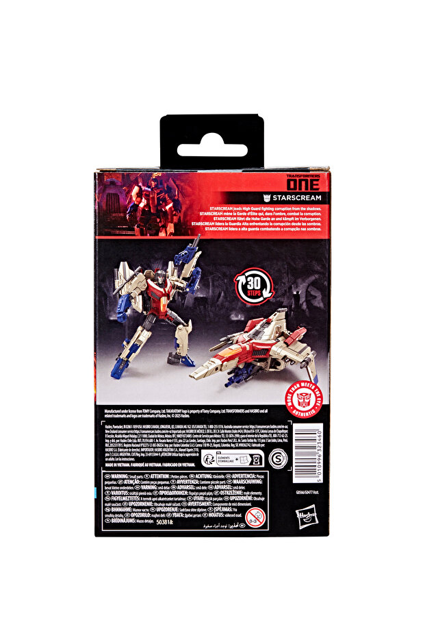 Studio Series Starscream One Aksiyon Figürü - 8