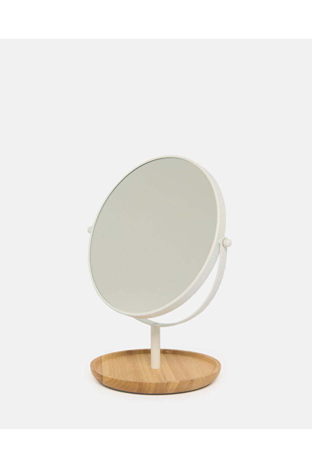 Matte White Double Sided Mirror - 2