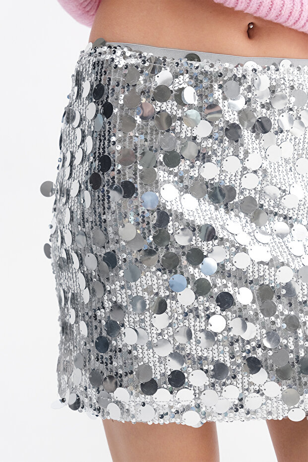 Pullu Mini Etek E17731 - 3