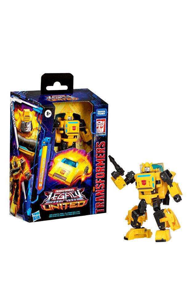 Legacy Deluxe Class Origin Bumblebee Aksiyon Figürü - 1