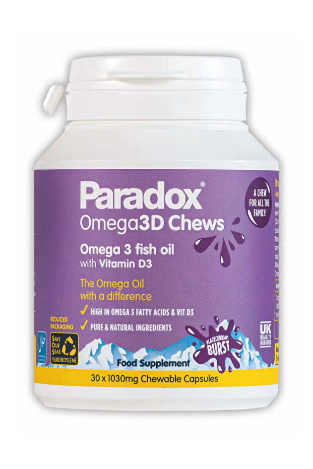Omega 3D Chews 60 Capsules