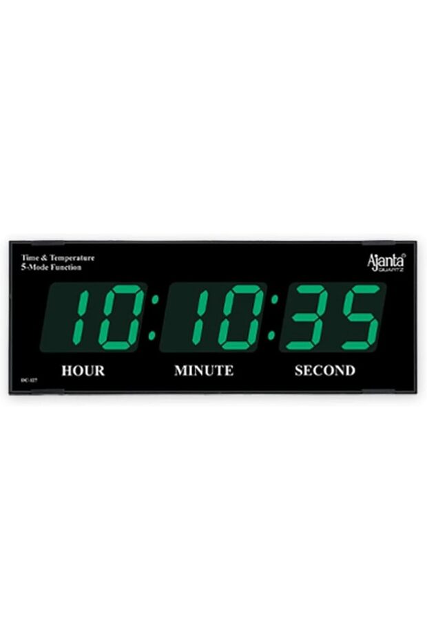 Digital Quartz Wall Clock - 1