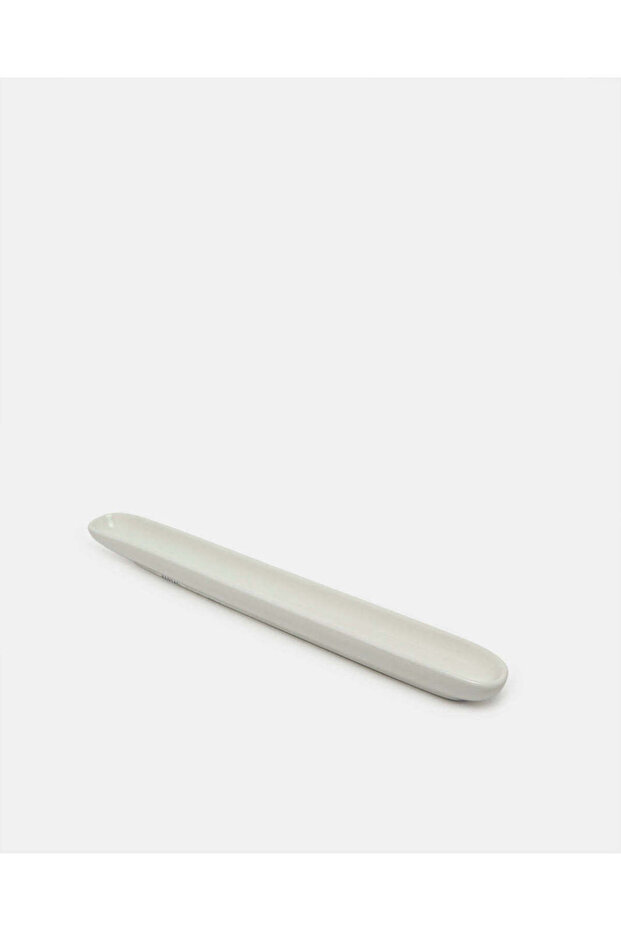 طبق تقديم أبيض - 4