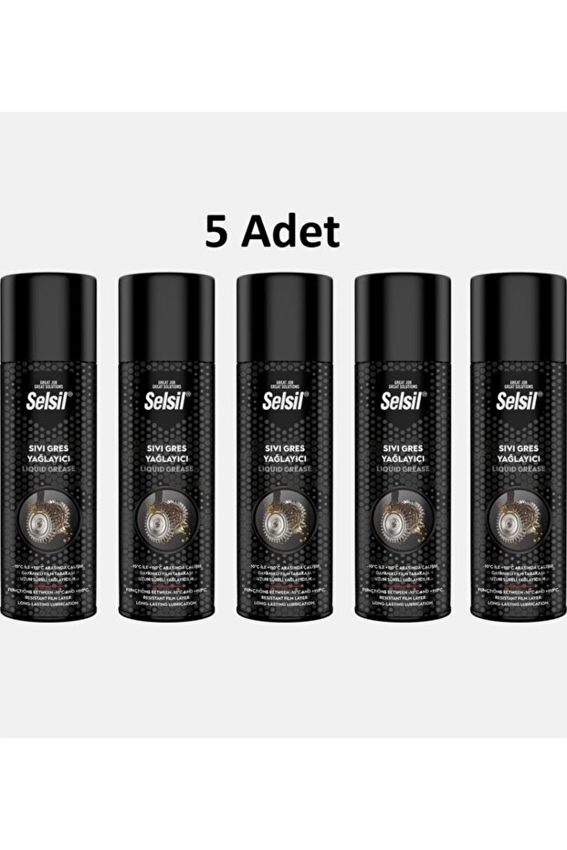 Sıvı Gres Yağlayıcı 500ml 5'li Set - 1