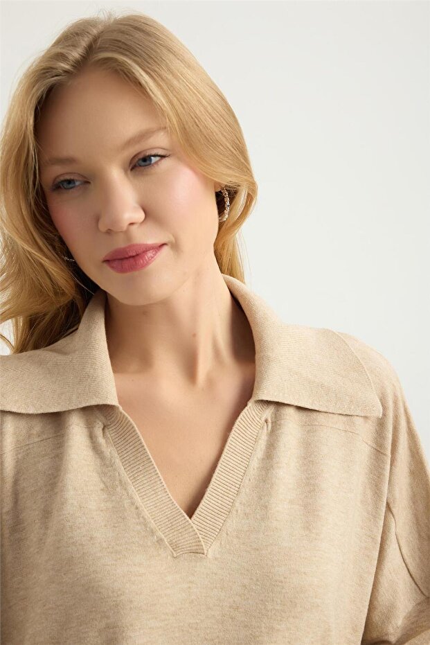 Geniş Kesim Triko - 4