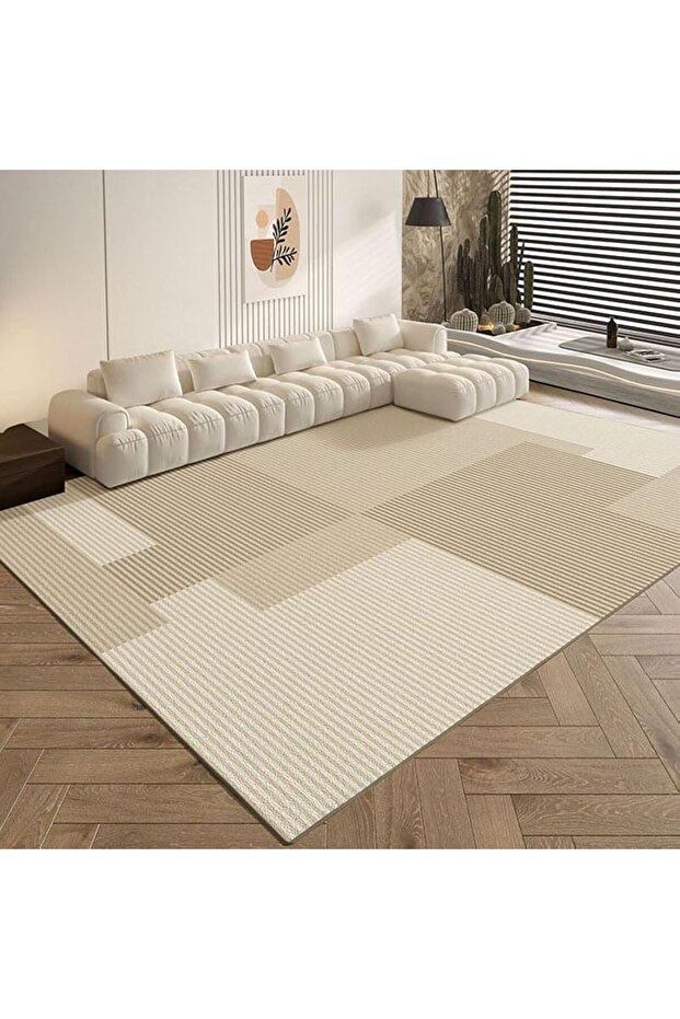 Luxurious Imitation Cashmere Rug Thick Soft Carpet 160X230 CM