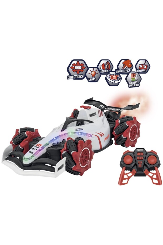 Remote control car, Off Road racing model, Spidko, with solid wheels and stability