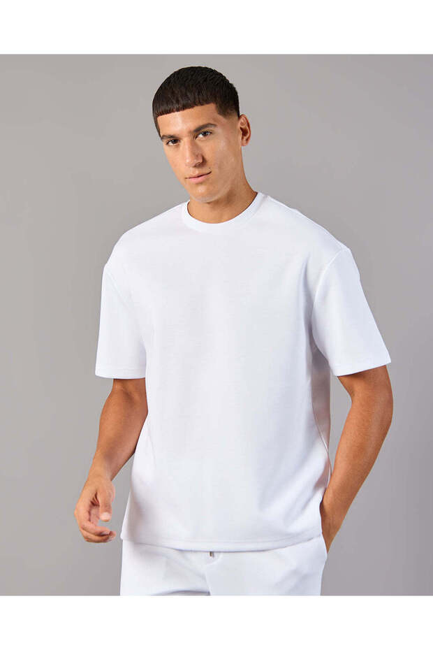 Men White Modal Active T-Shirt