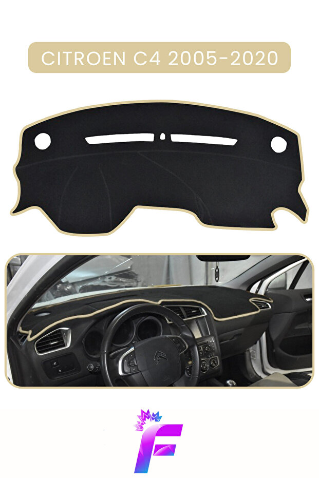 Citroen C4 (2005-2020) Compatible Front Chest Protection | Quick Assembly | Anti-Slip Design | Full Fit | D73