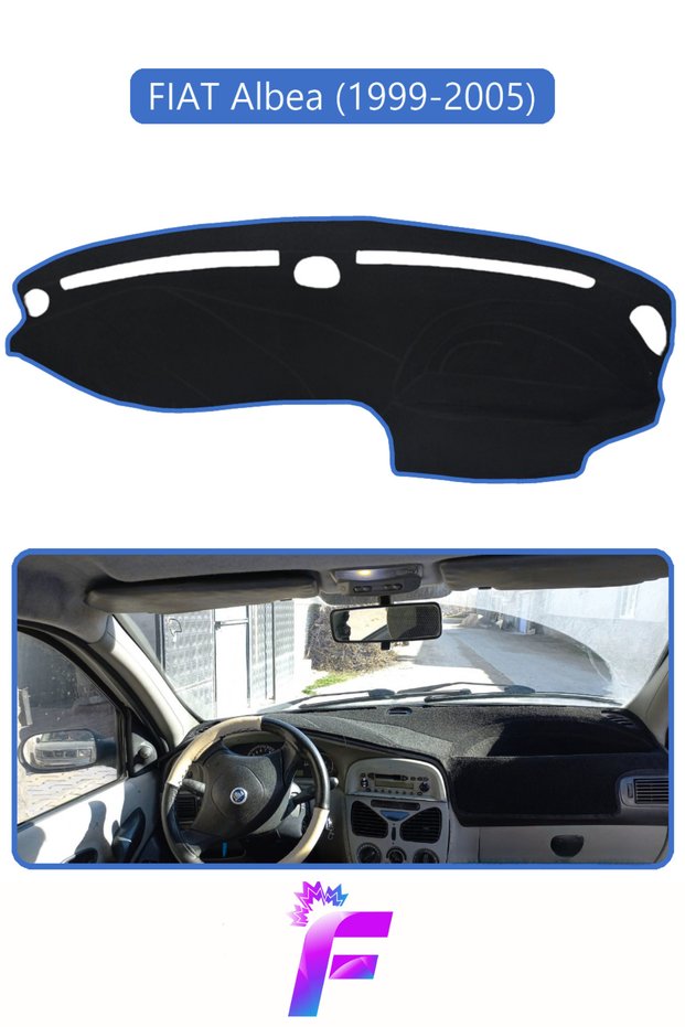 Fiat Albea (1999-2005) Torpedo Cover Special for Vehicle |   Front Chest Holster |   Full Protection |   Auto Accessories |   E47