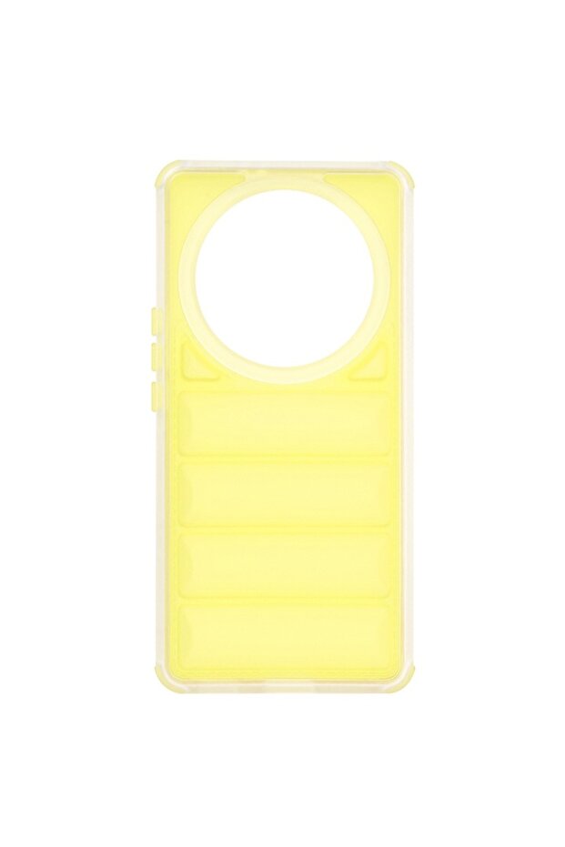 case compatible with Honor Magic5 Lite - Light Yellow - 2