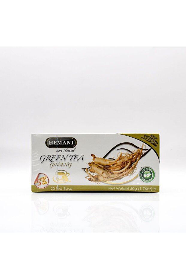 Ginseng Green Tea - 20 Tea Bags