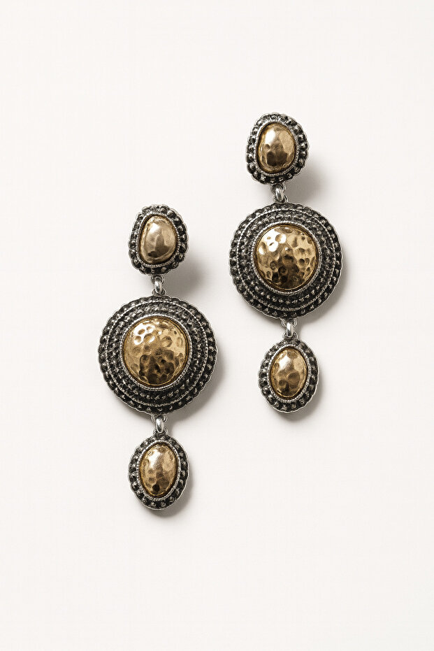 Çelik Edna Küpe - 1