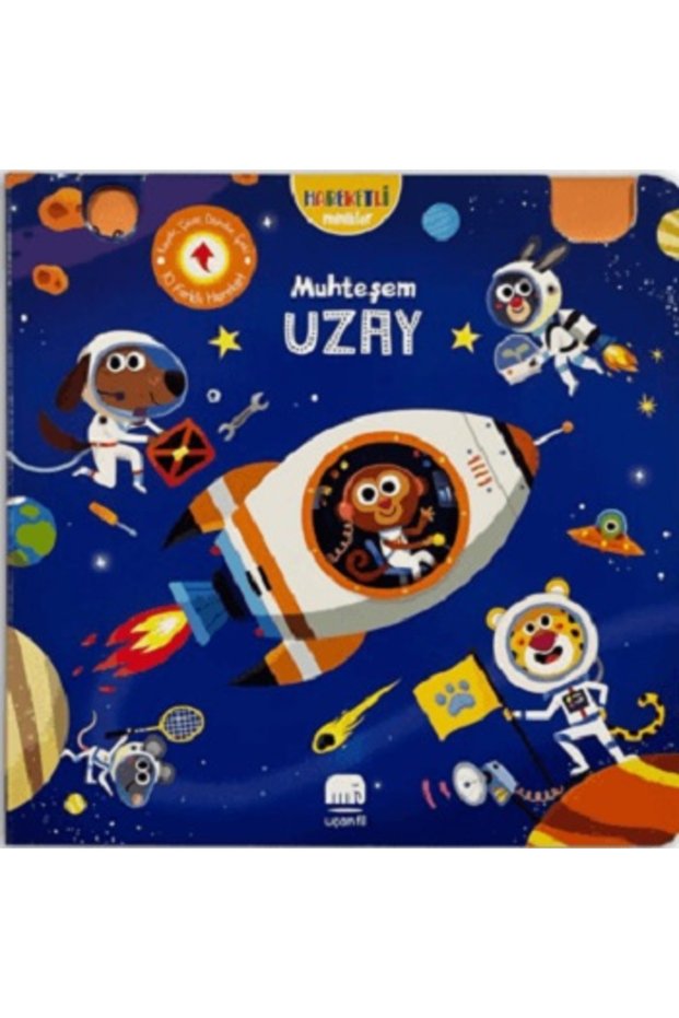 Hareketli Minikler: Muhteşem Uzay (Hardcover) Book with the Current Kolektif Çocuk ve Gençlik Kitapları Books