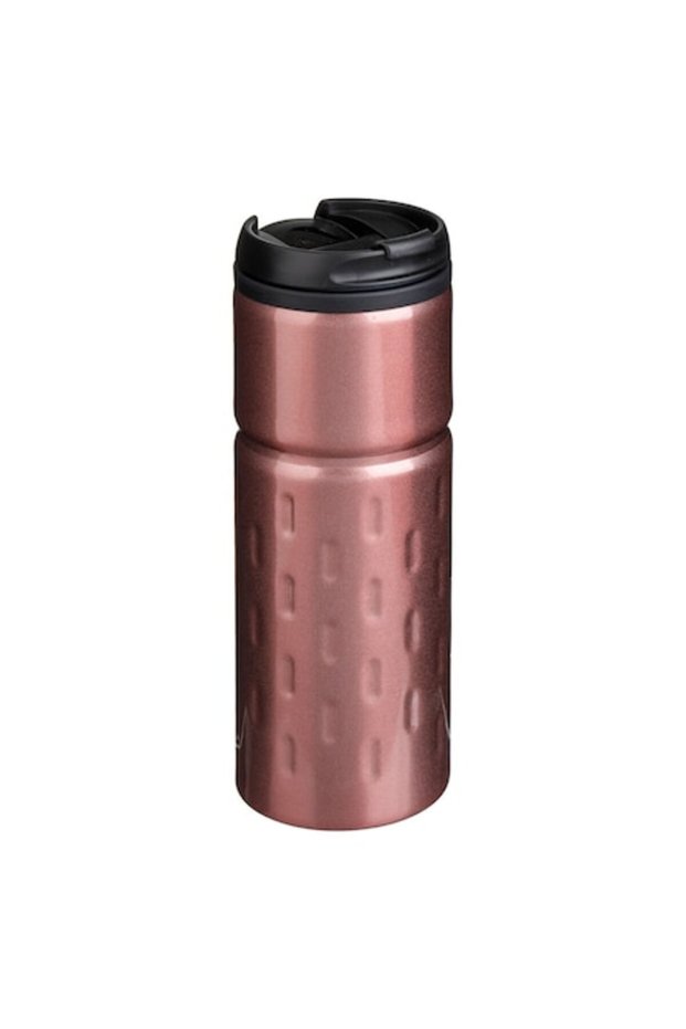 Cană termos, capac roz, 450 ml