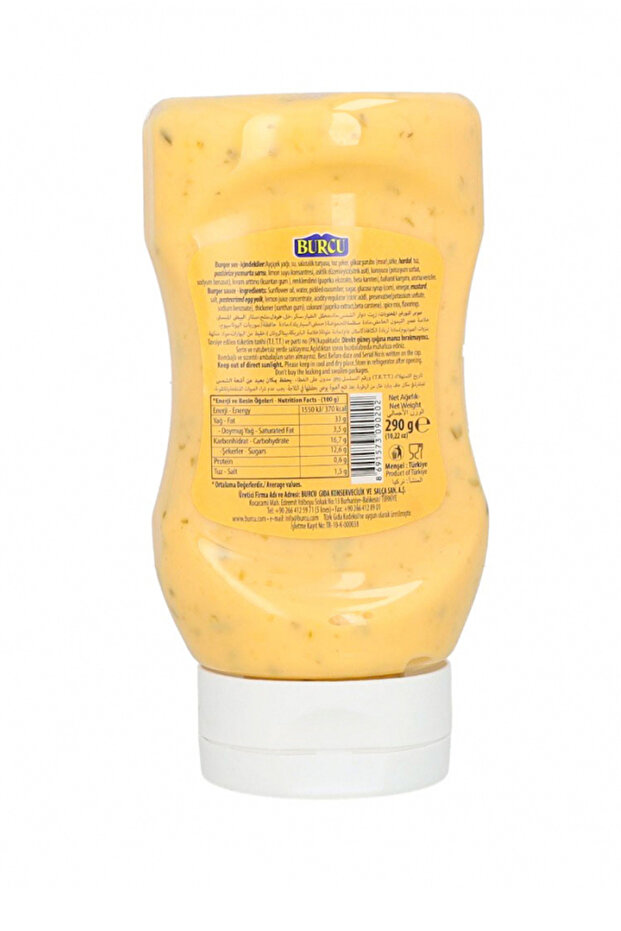 Burger Sos 290 gr - 3