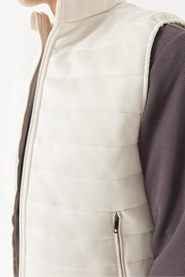 Erkek Süet Yelek - 7