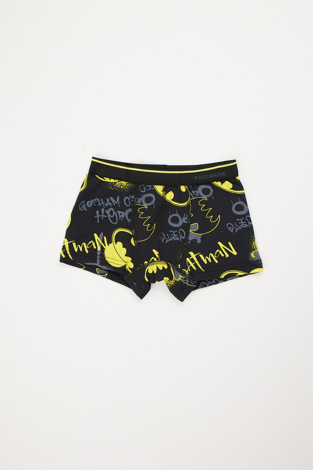 Boy's Single Patterned Boxer - 1