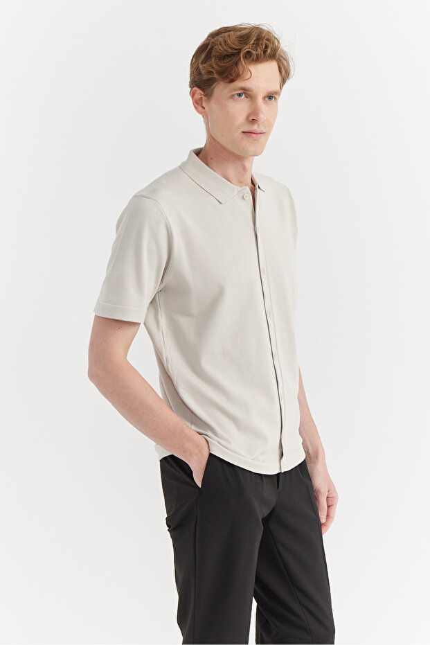 Erkek Triko Gömlek - 2