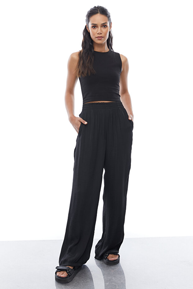 Elastic Waist Trousers