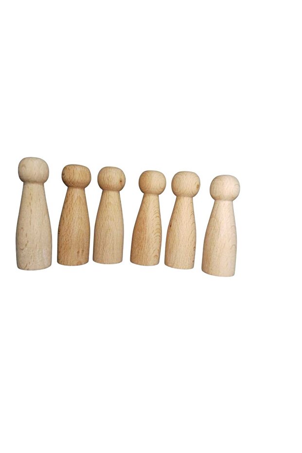 Handmade 6-Piece Peg Painting