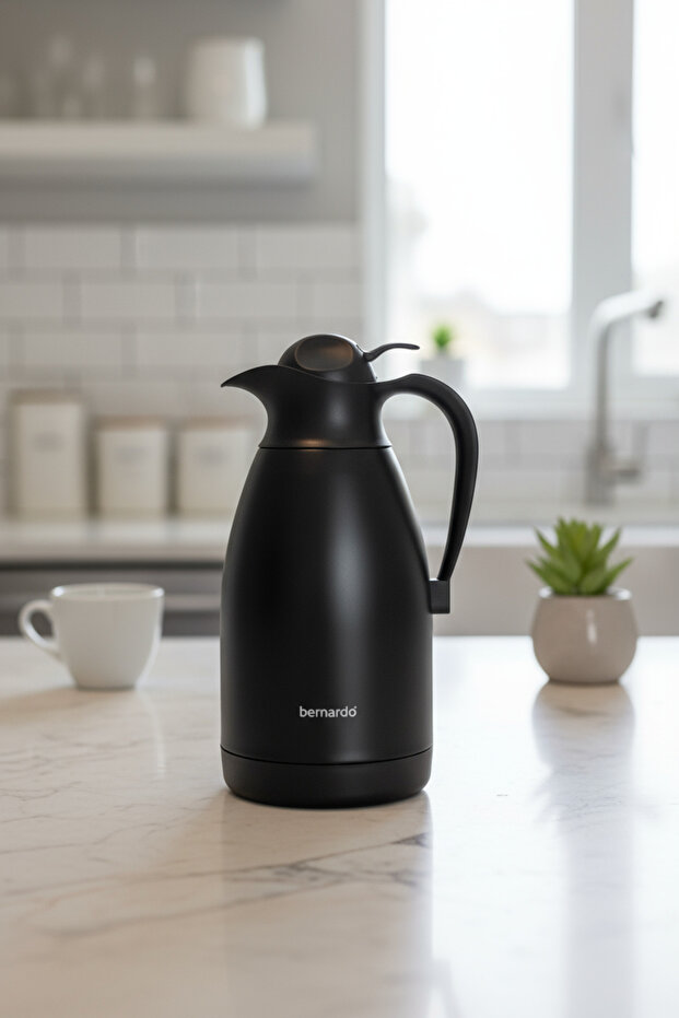 Grandio Çelik Termos Siyah 2 Litre - 1