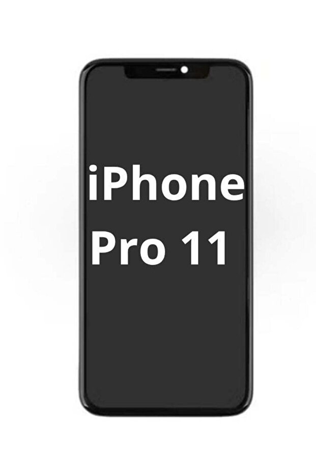 شاشة LCD مع محول رقمي لهاتف Apple iPhone 11 Pro - أسود