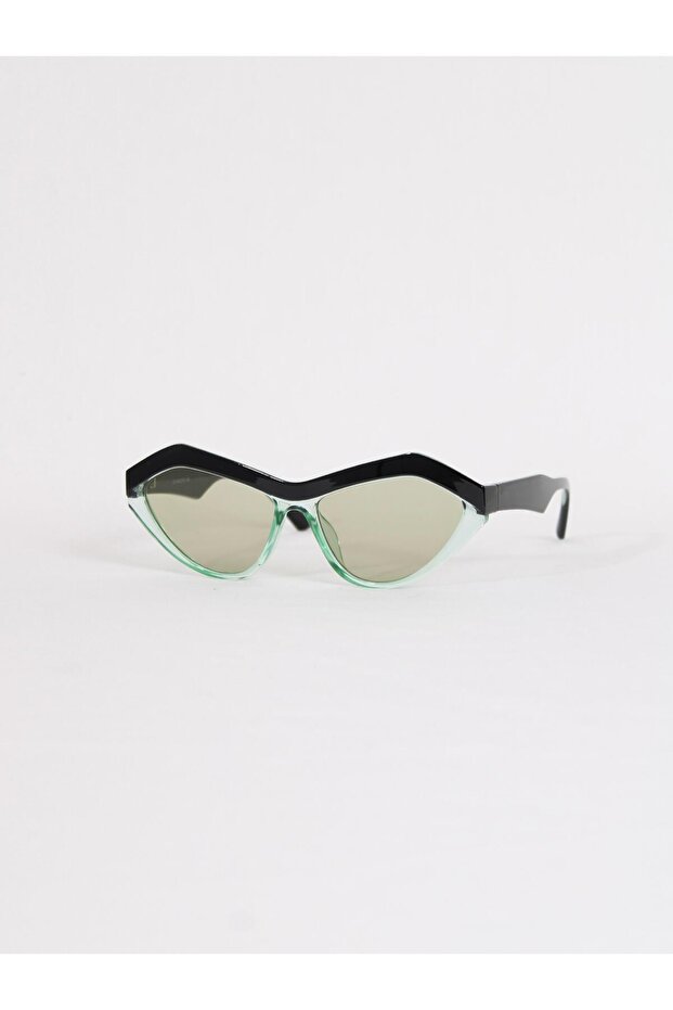 Unisex Leo Green Sunglasses
