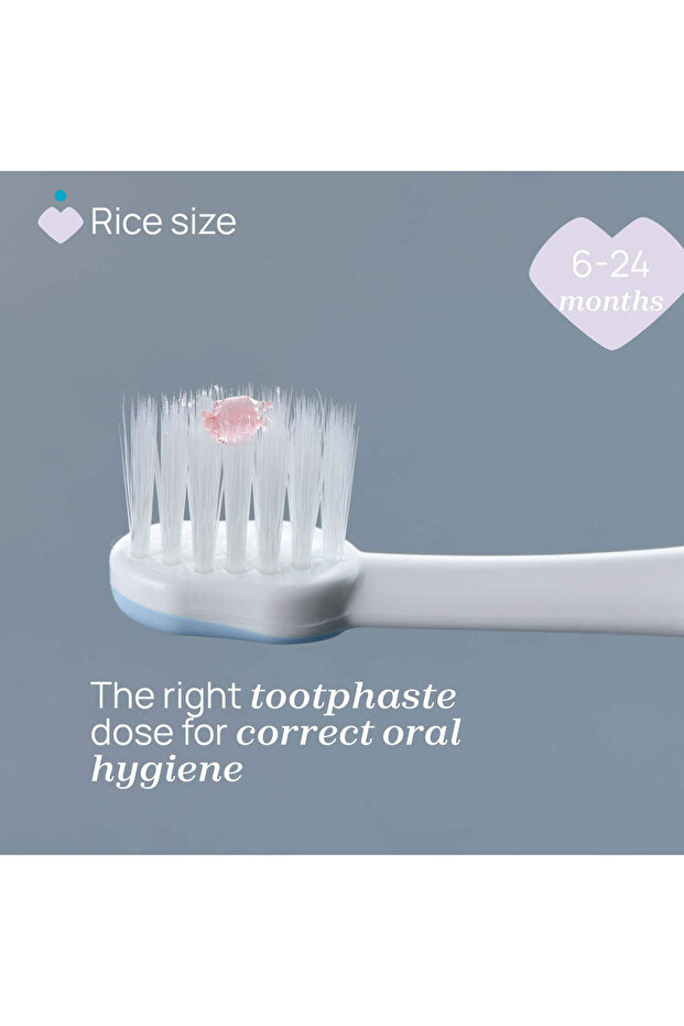 فرشاة أسنان فيرست تيث 6-36 شهرًا، نيلي - 5