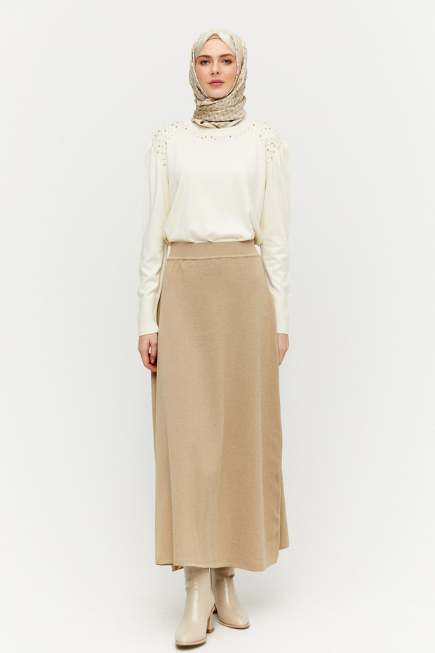 İncili Triko Tunik - 1