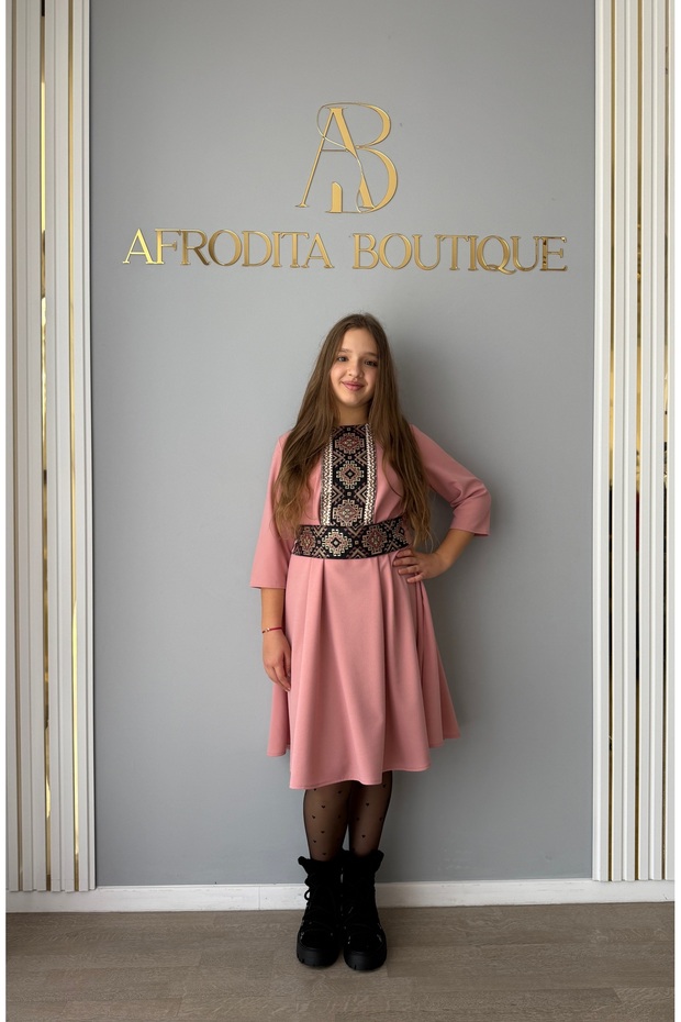 Rochie Andreea brau inchis