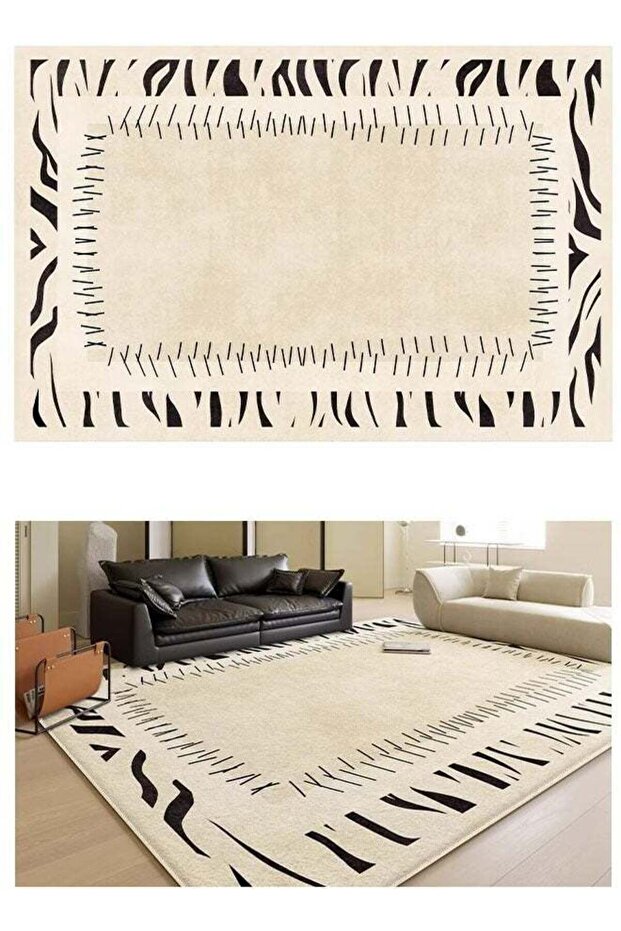 Foldable Machine Washable Floor Mat for Living Room Bedroom 140x200cm