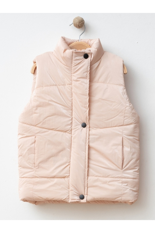 Basic Dik Yaka Kolsuz Şişme Yelek - 2