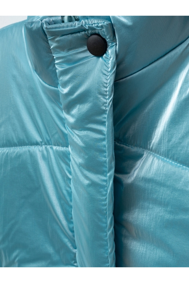 Basic Dik Yaka Kolsuz Şişme Yelek - 3