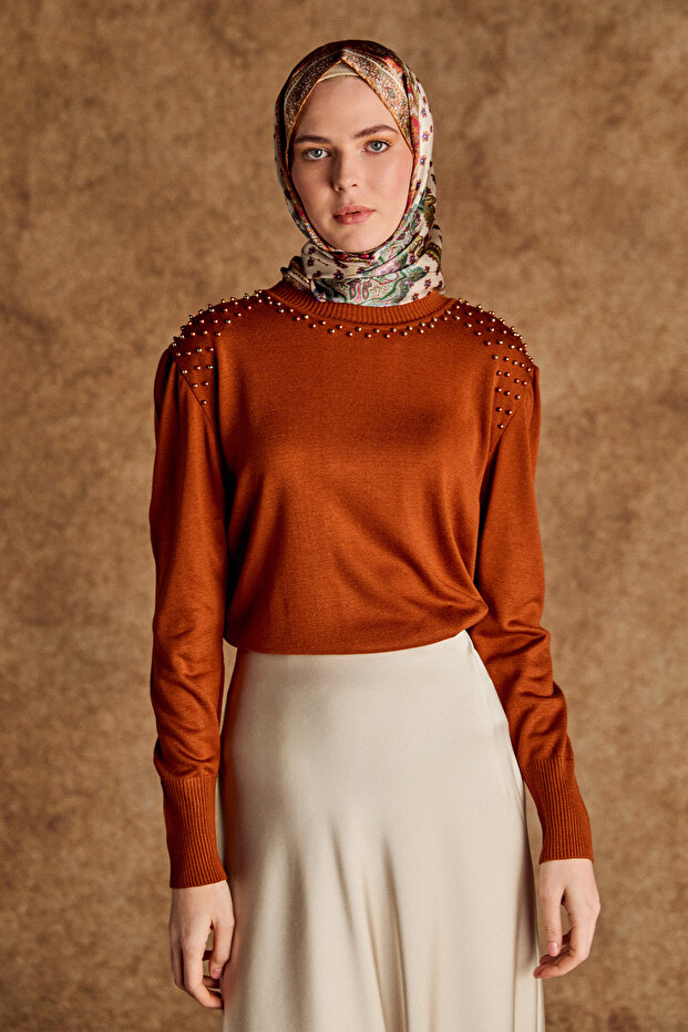 İncili Triko Tunik - 3