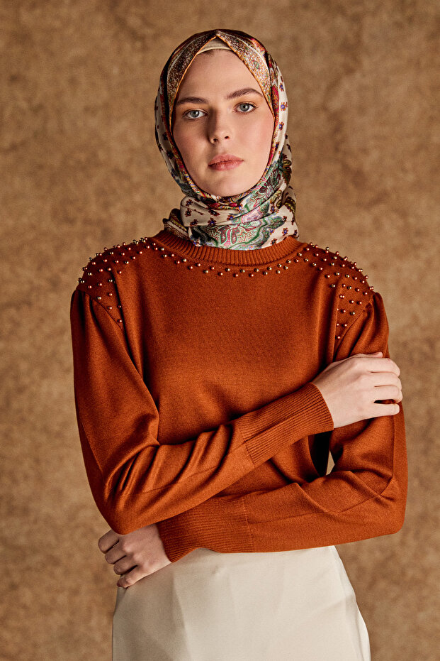 İncili Triko Tunik - 2