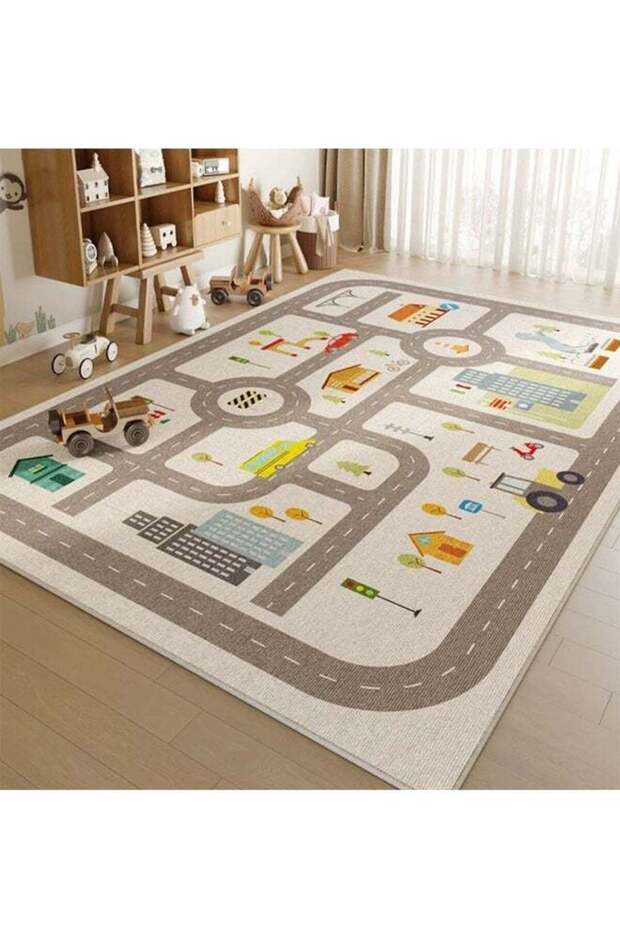 Foldable Machine Washable Floor Mat for Living Room - 200x300 cm