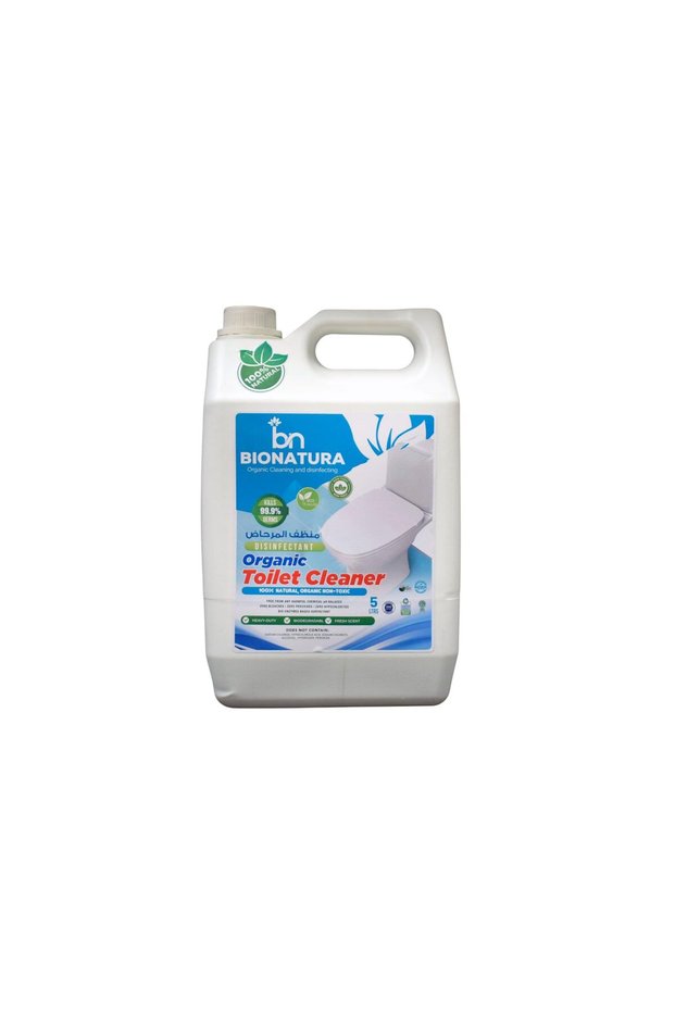 Organic Toilet Cleaner & Disinfectant - 5 L, Eco-Friendly, Non-Toxic