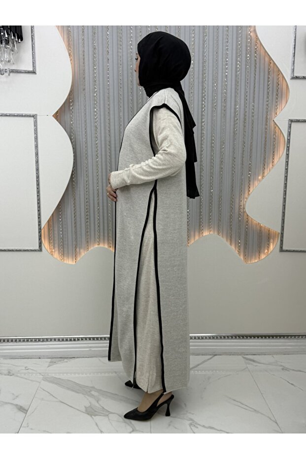 Lalin elbiseli hırka - 4