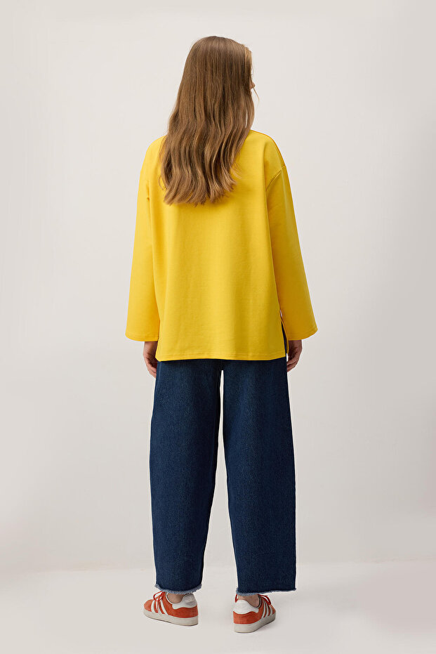 UZUN KOLLU ÖRME TUNİK - 5